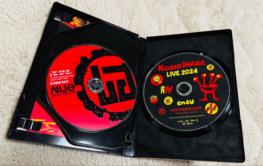 稲葉浩志 enIV 3DVD / B'z FYOP会場限定 B2ポスター A