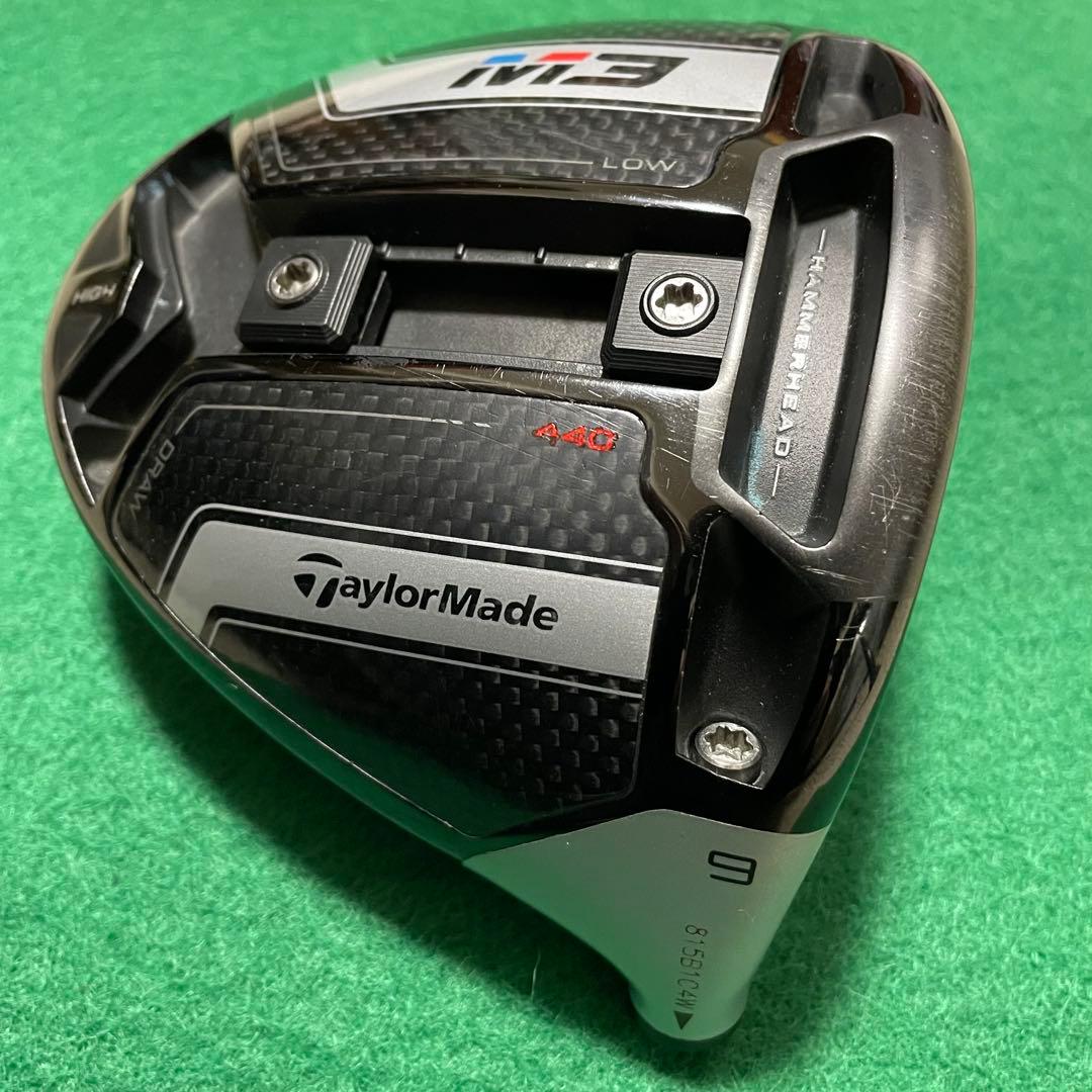 【希少・美品】TaylorMade M3 ドライバー 9° 440ヘッドのみ