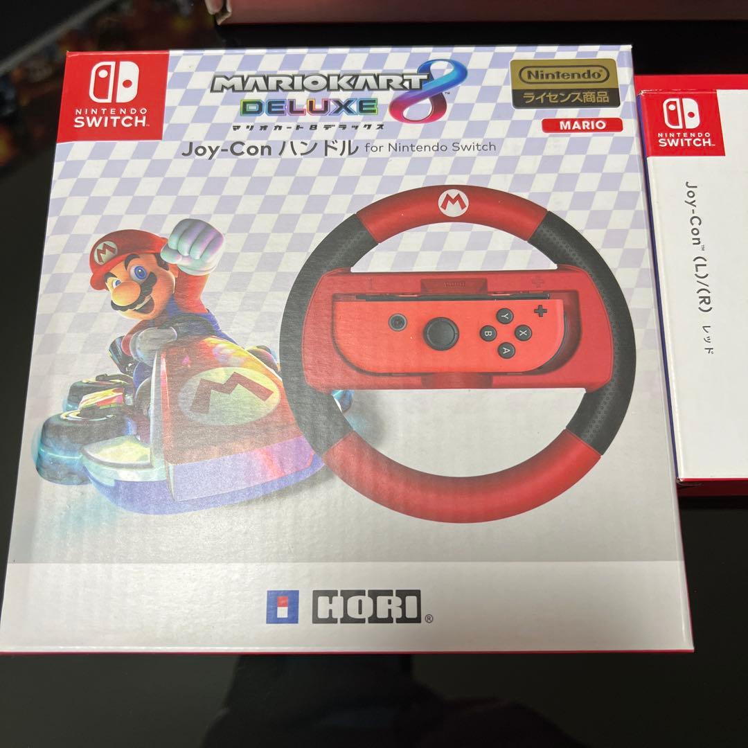Nintendo Switch マリオカート　ジョイコン　ジョイコンハンドル