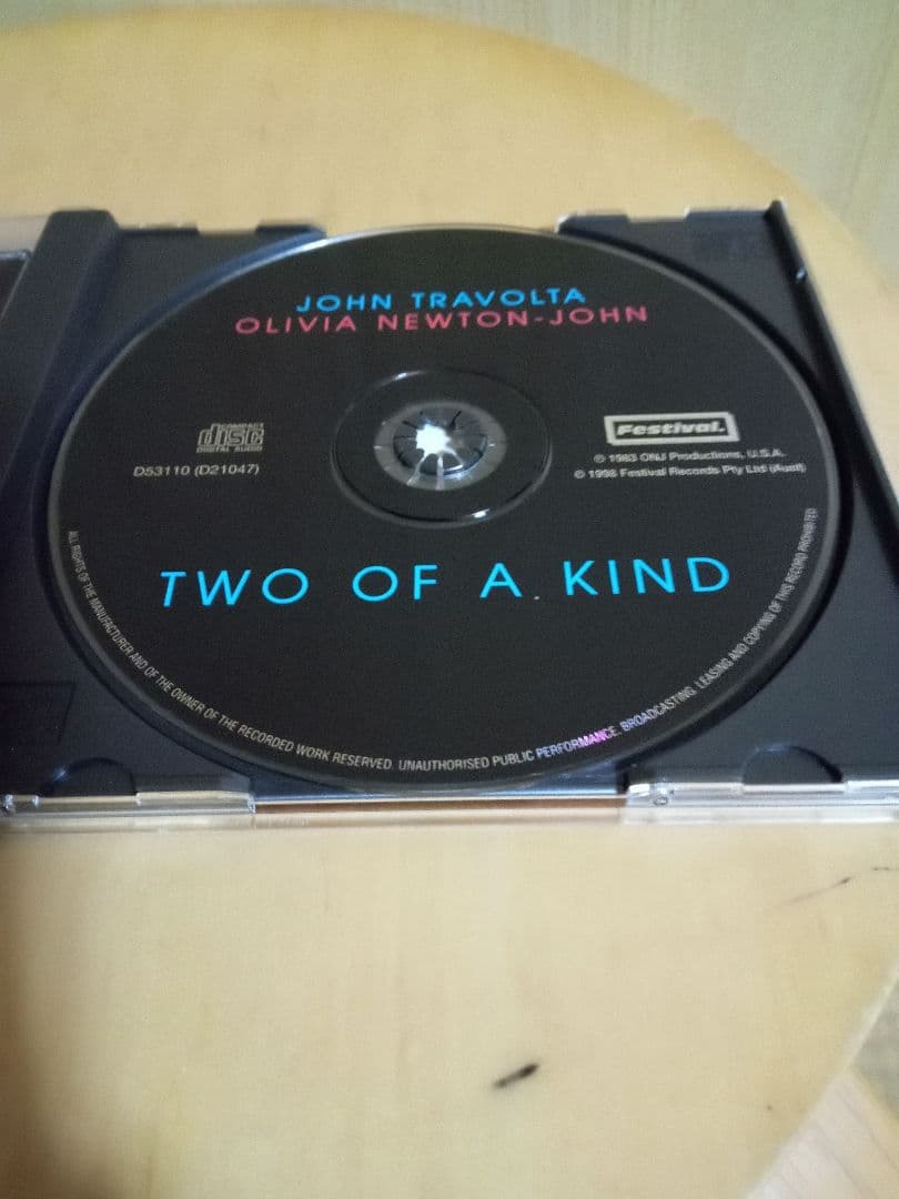 Two of a Kind 　サウンドトラック　リマスター　廃盤