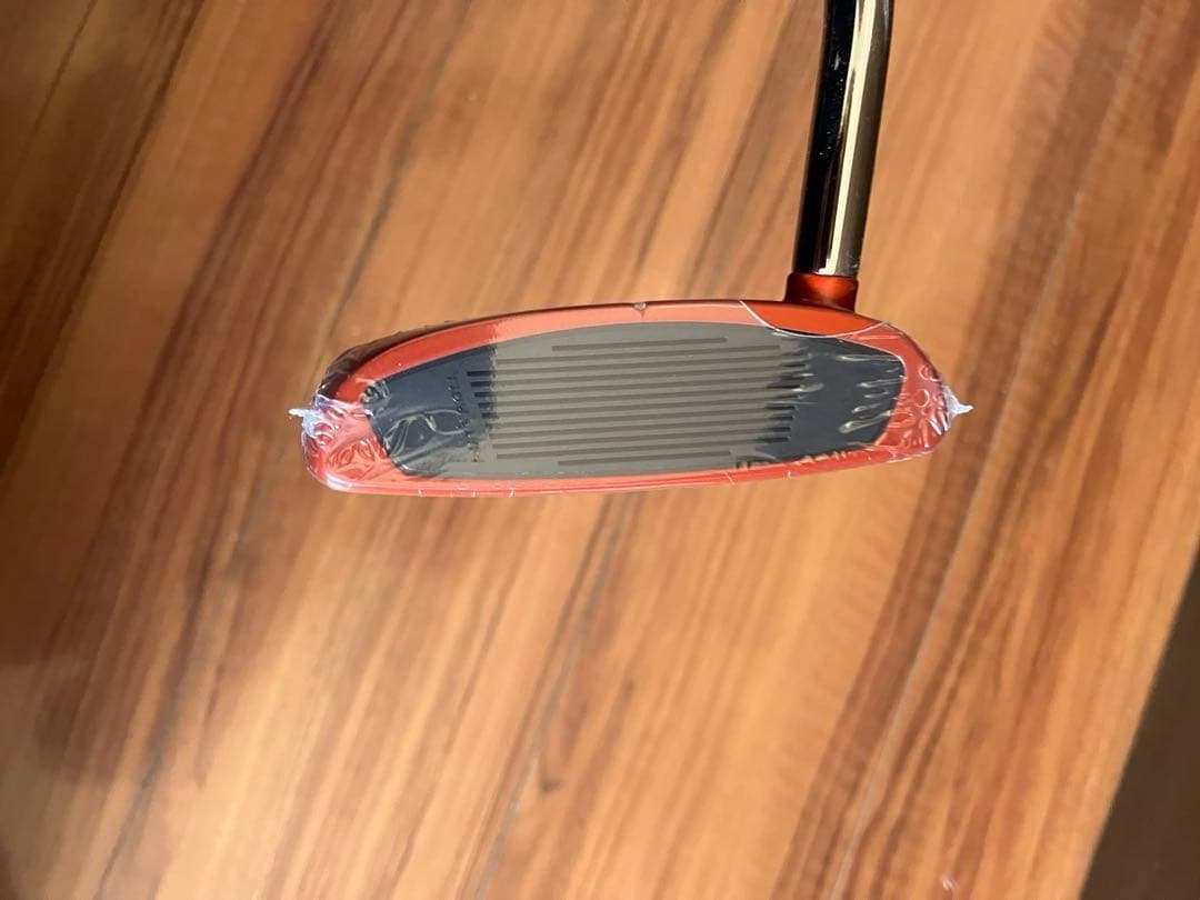 新品テーラーメイド ゴルフ Spider Red パター ダブルベンド 35