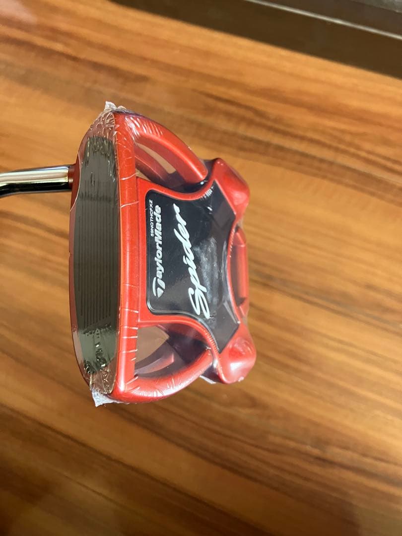 新品テーラーメイド ゴルフ Spider Red パター ダブルベンド 35