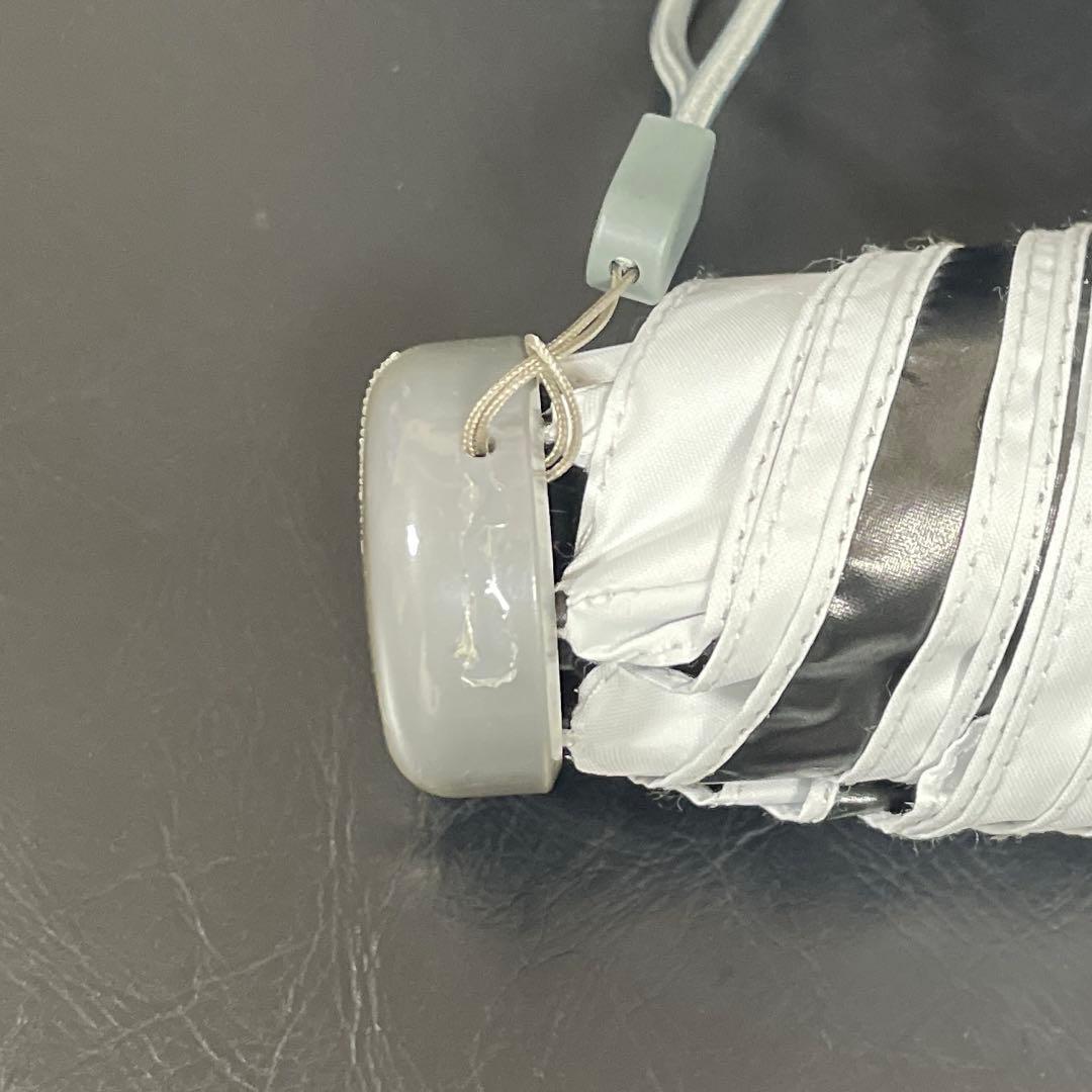 値下げ DEAN & DELUCA 折りたたみ傘 ホワイト　晴雨兼用