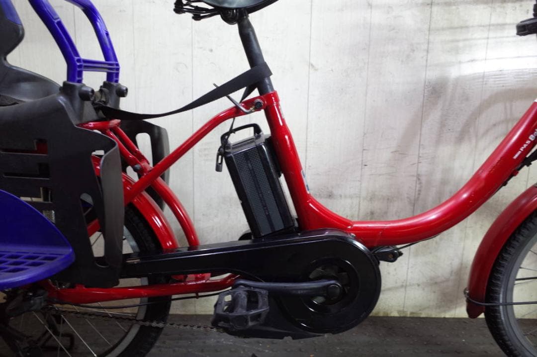 ヤマハPAS BABBY X855-1003 20型リチウム 8.7AH 赤色