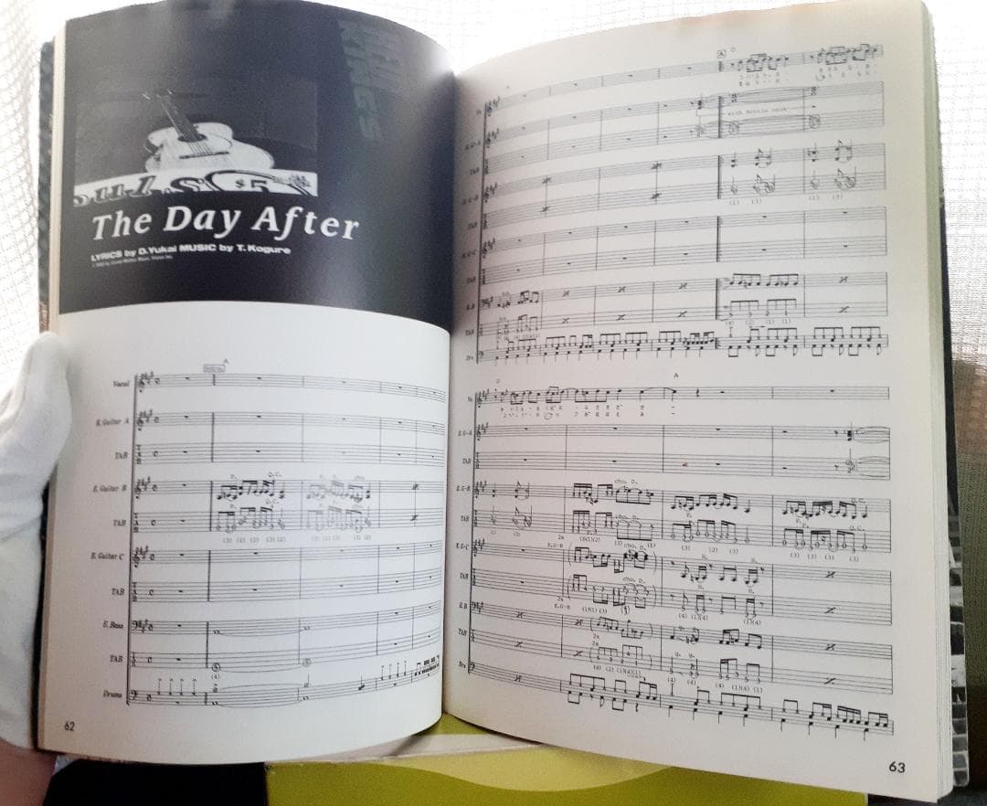 レッド・ウォーリアーズ KING'S　バンドスコア　1989年　希少♪