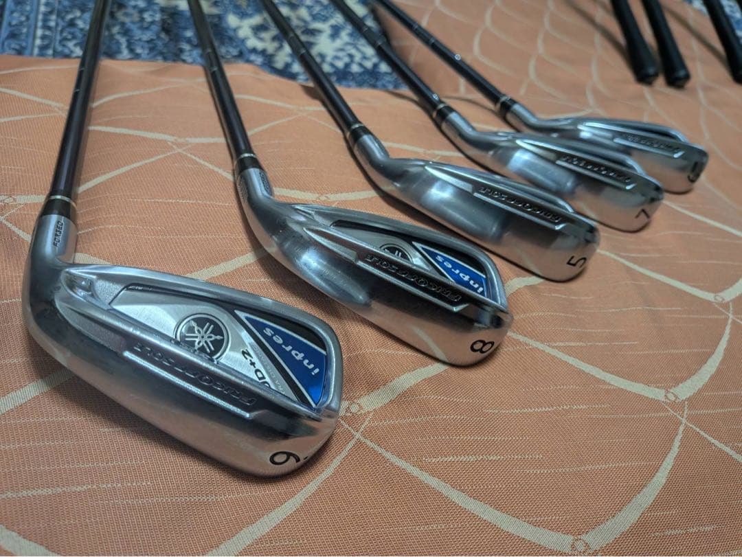 ★美品★YAMAHA impres UD+2 2019 メンズアイアン9本セット