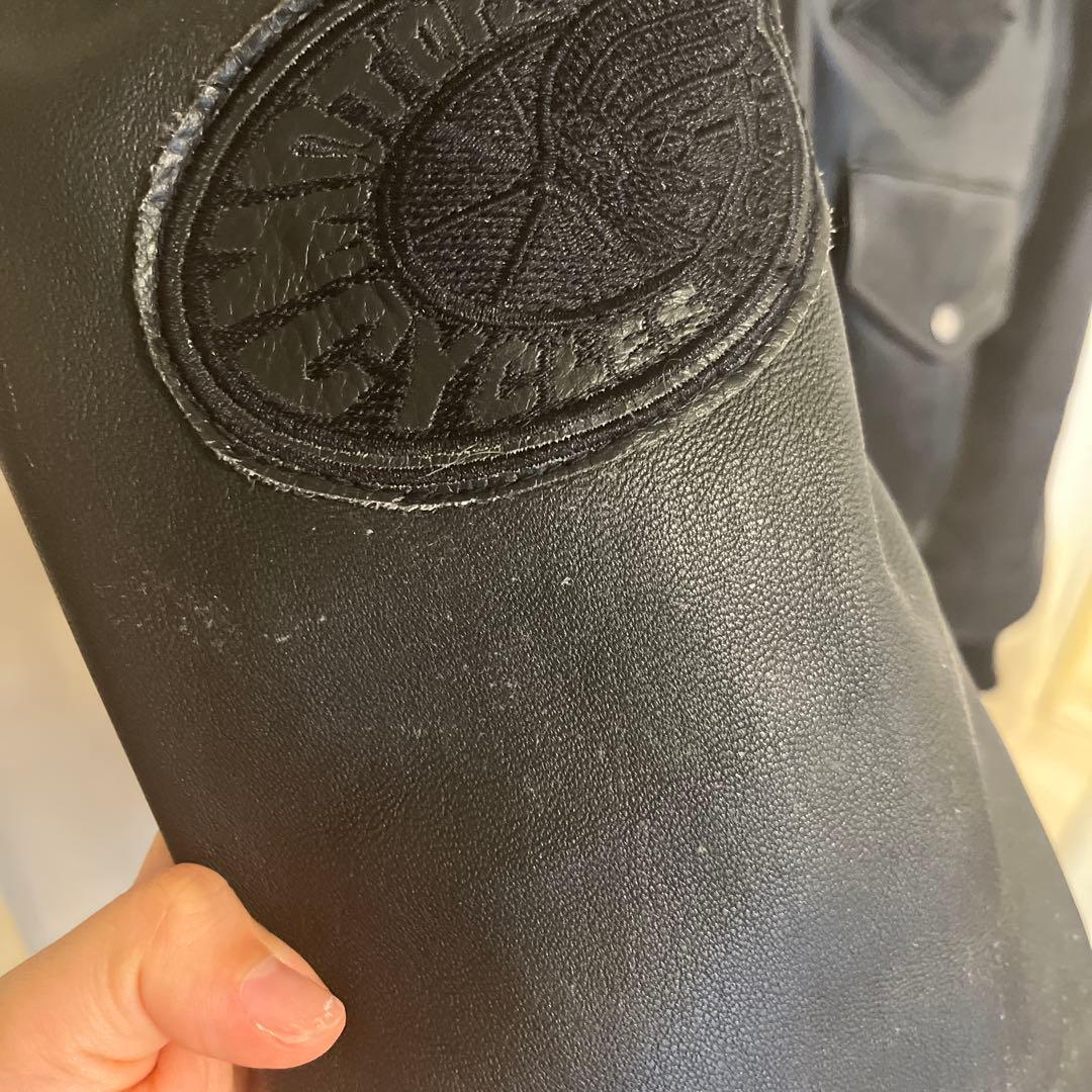 u*e様 【最終値下げ4月20日まで】デグナー XXL レザージャケット 【首ボ