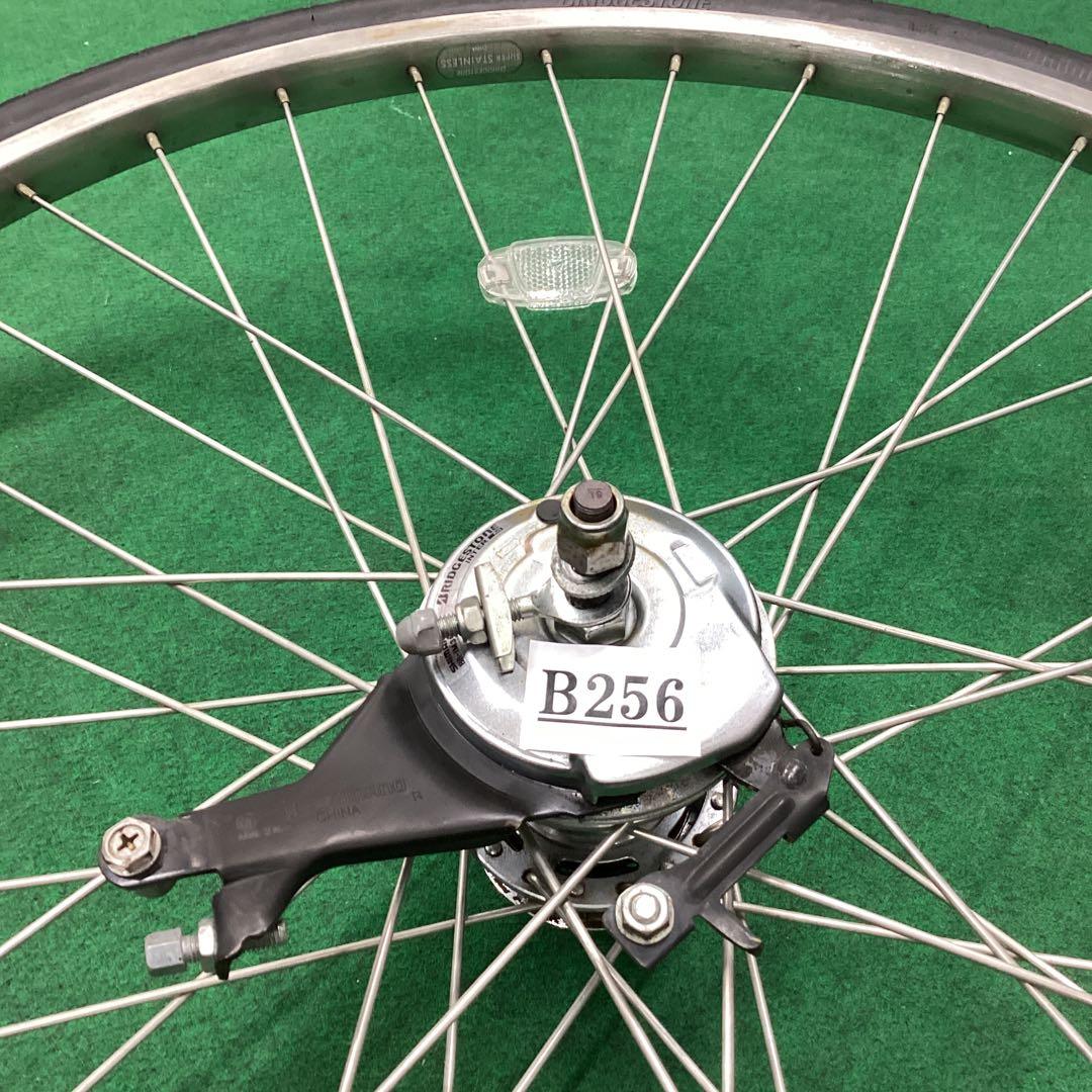 ベルト用 内装3段　ステンレスリム　27インチ　後輪　タイヤ付　ブリヂストン