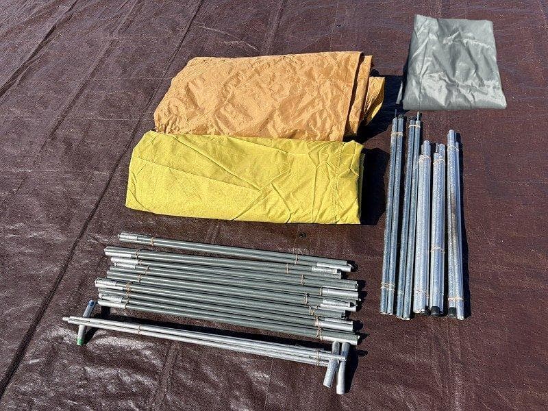 DUNLOP ダンロップ ダルセパクト オートキャンプテント A-613 6人用