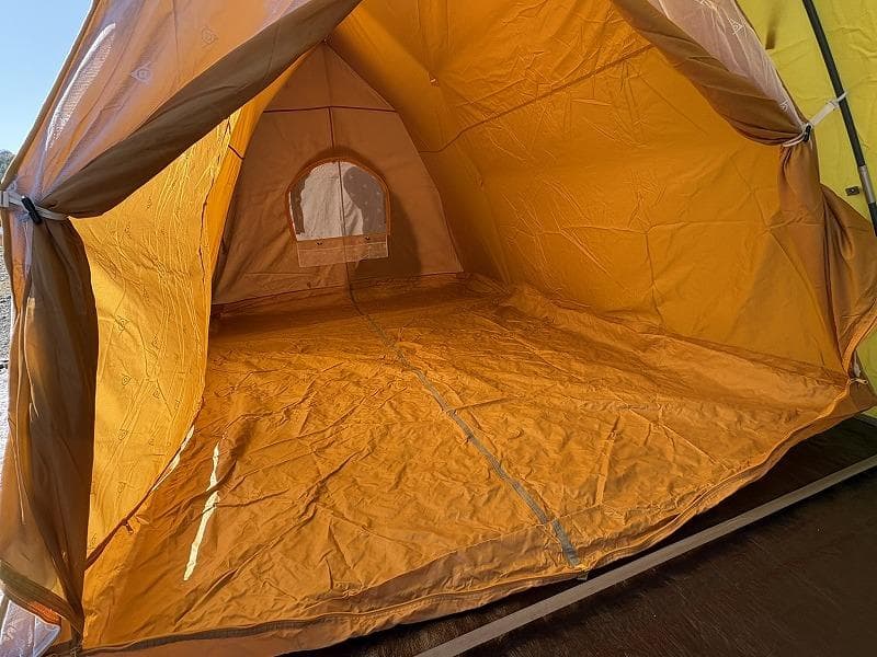 DUNLOP ダンロップ ダルセパクト オートキャンプテント A-613 6人用