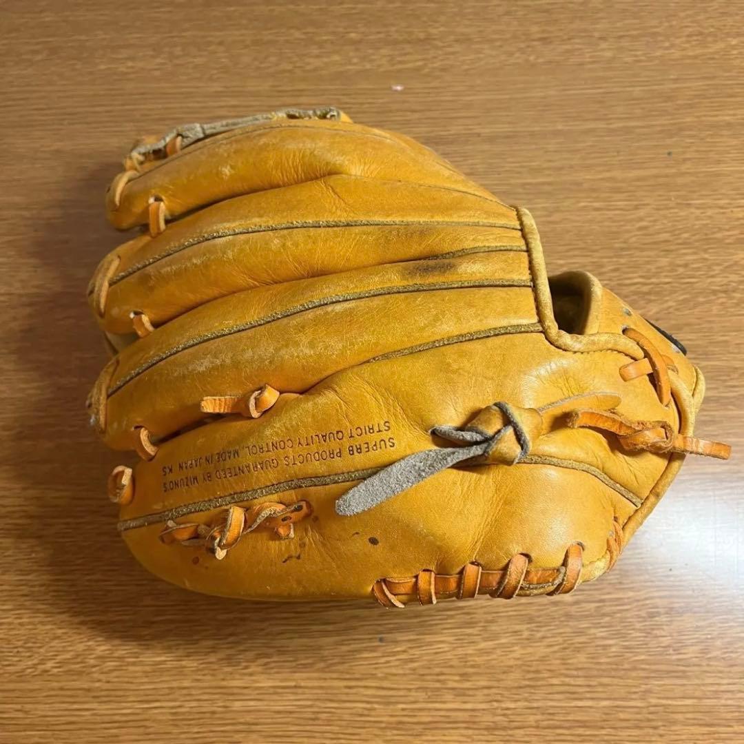 ミズノ ビクトリーステージ 一般硬式 グローブ グラブ 内野用 使用感強