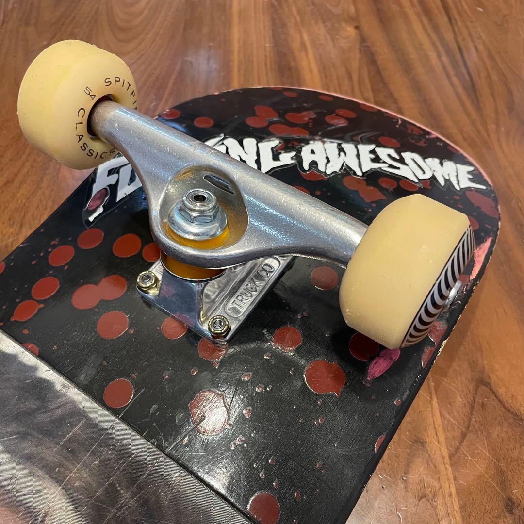 ファッキングオーサム　スケートボード　インディペンデント　スピットファイア　美品