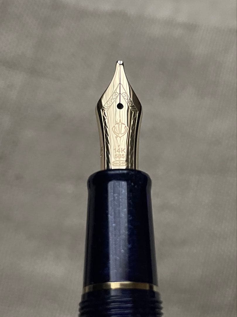 セーラー万年筆 プロフィットライト 14K MS ミュージック　ブルー