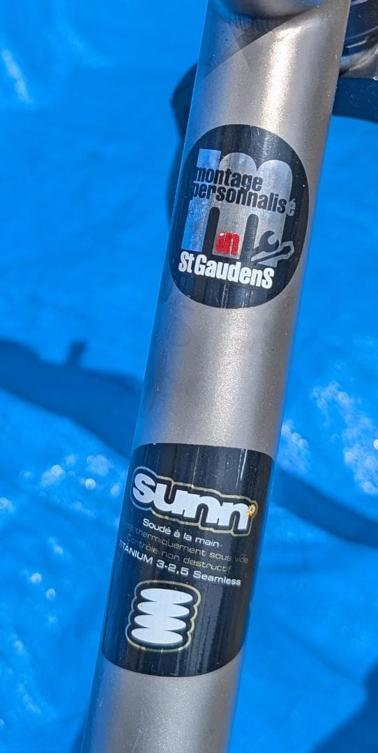 sunn exact ti チタン ソフトテール ジャンクフレーム クラックあり