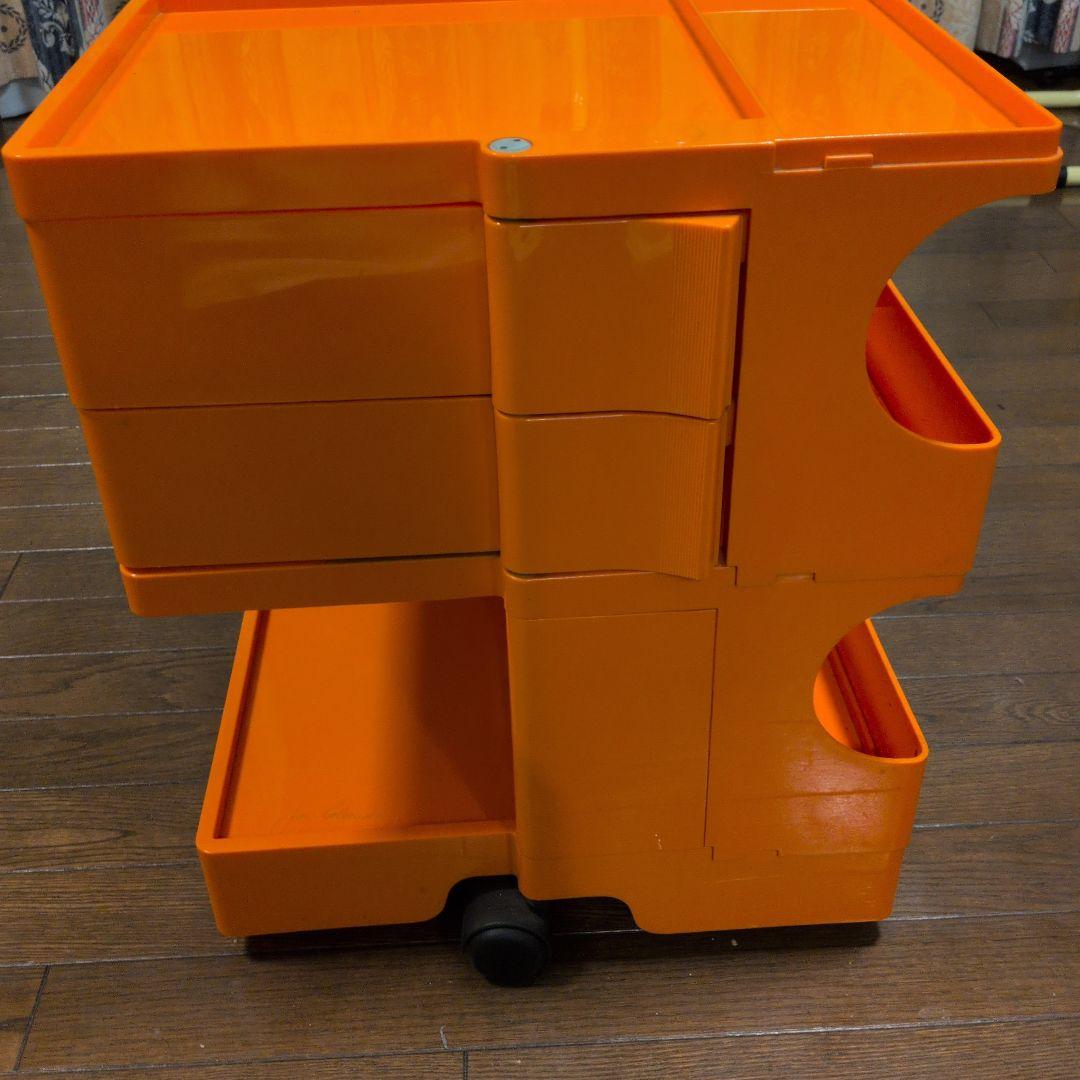 Joe Colombo モジュラーオレンジワゴン　ボビーワゴン