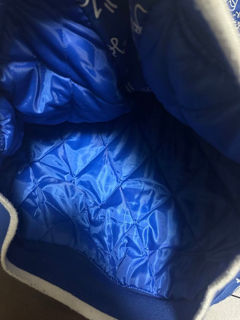 【格安‼️】LAロゴ フーディ ダウン ロサンゼルス ドジャース 大谷翔平 青色