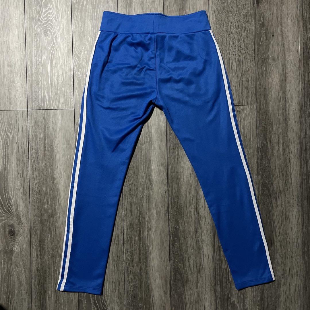 adidas オリジナル　トラックパンツ　ファイヤーバード　アディカラー　ブルー