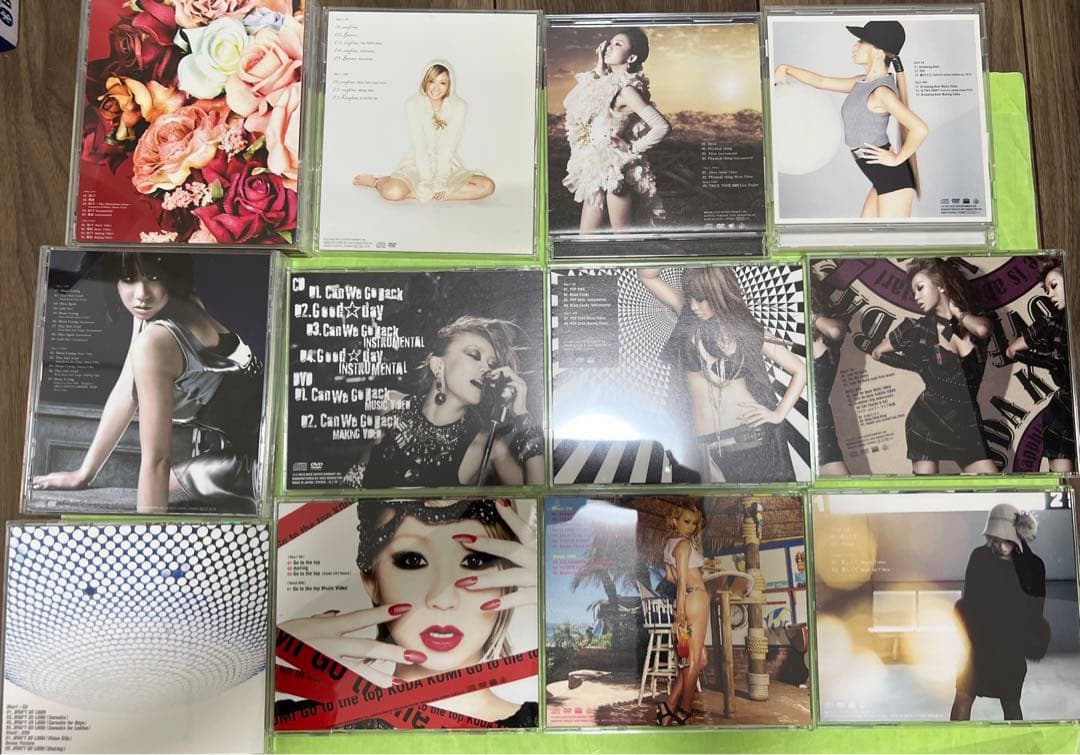 倖田來未　シングル　DVD付き　アルバム まとめ売り