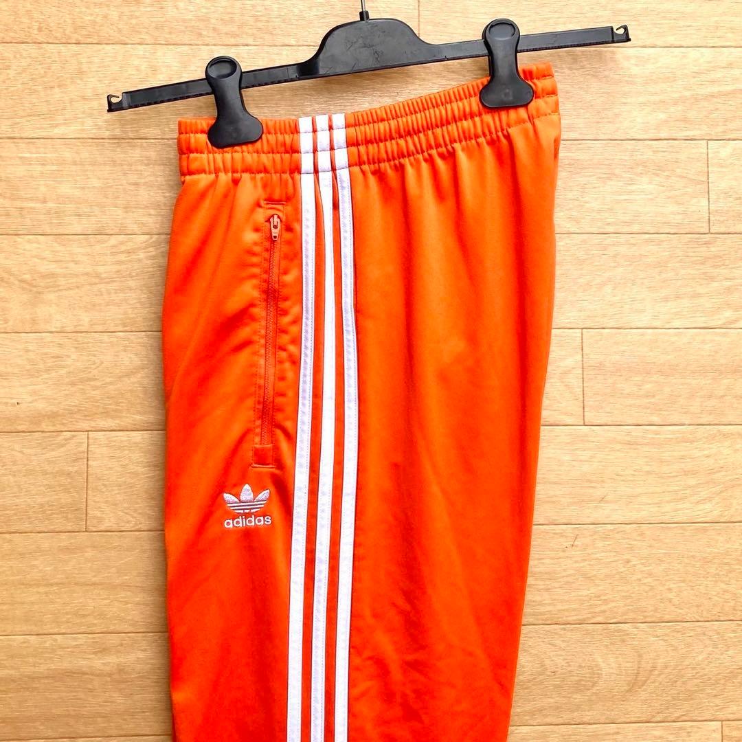 アディダスオリジナルス ファイヤーバード トラックパンツ M オレンジ ジャージ