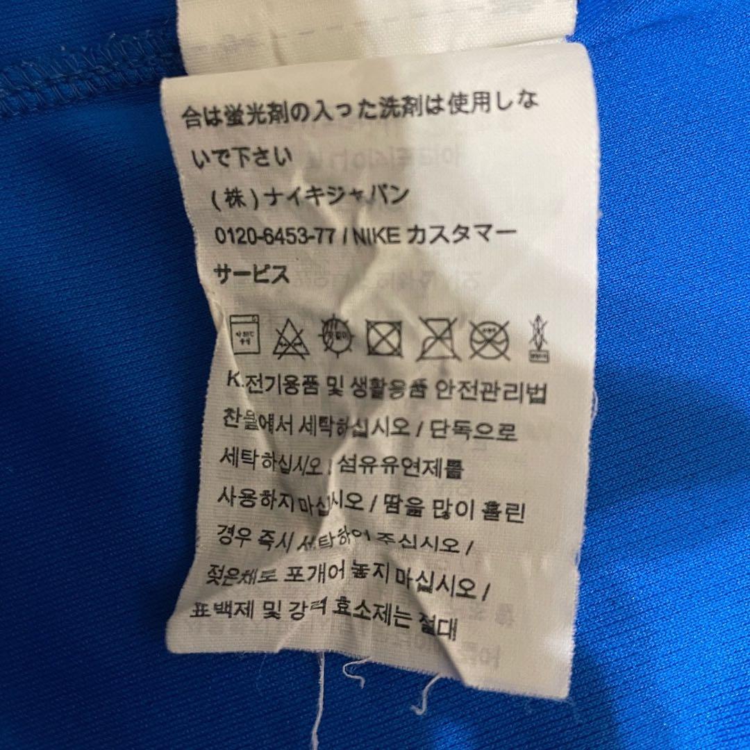 【10s】NIKE ブラジル代表 2018 サッカー ユニフォーム ブルー L