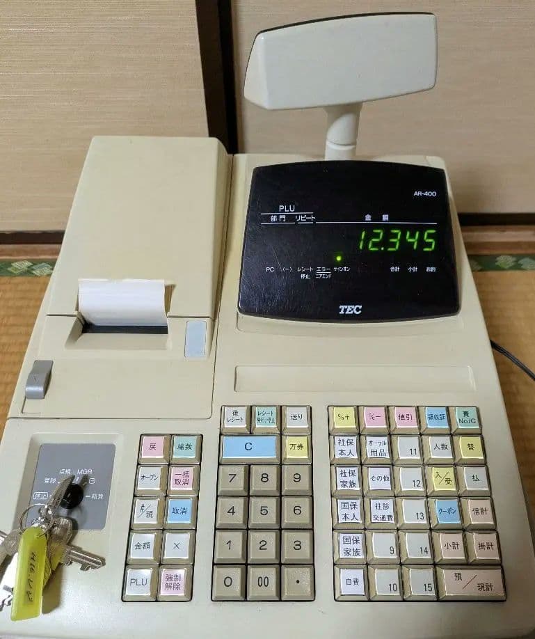 テック　電子レジスター　　AR-400