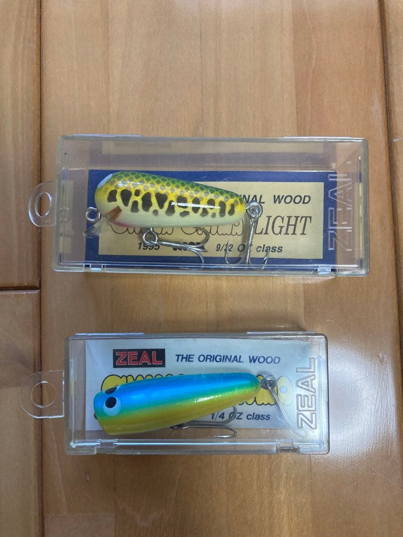 ZEAL 木製ルアー 3個セット