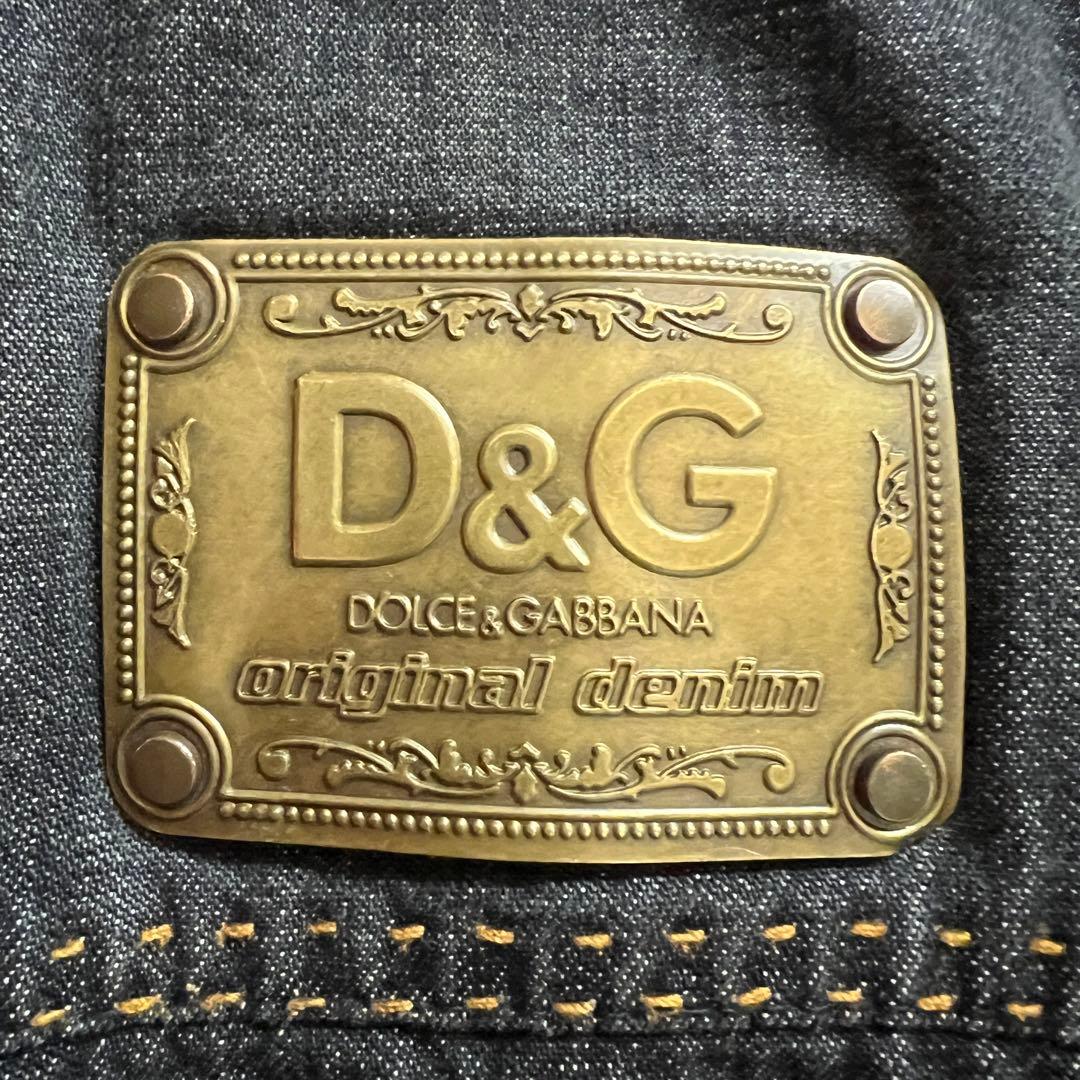 短丈肉厚 DOLCE&GABBANAドルチェアンドガッバーナ デニムジャケット
