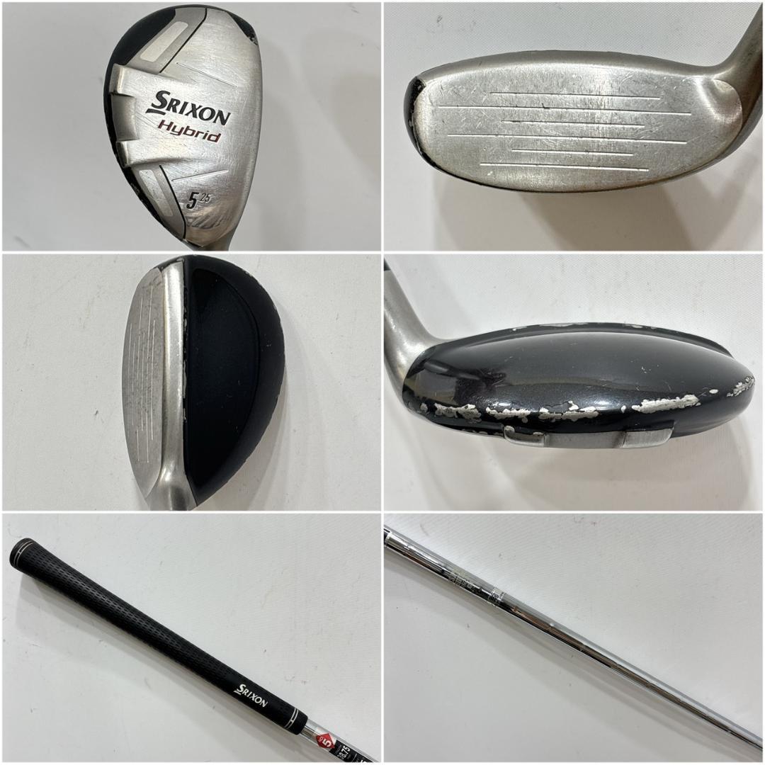 メンズ右利き初心者用　スリクソン　クリーブランド　ゴルフクラブセット　W2701