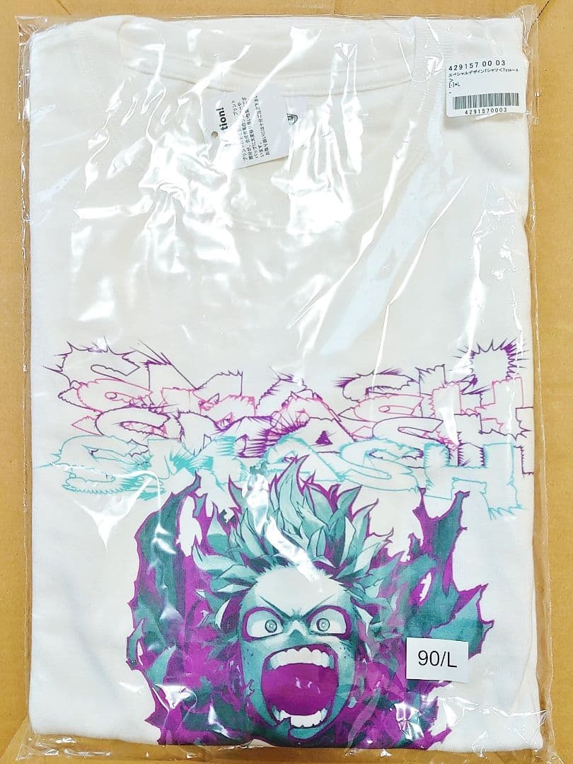 僕のヒーローアカデミア スペシャルデザインTシャツ タイプA Lサイズ 定期講読