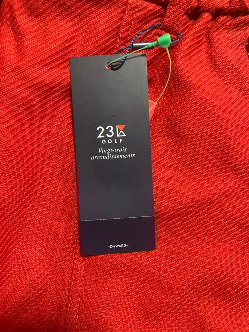 23GOLF レディース ゴルフスカート S レッド