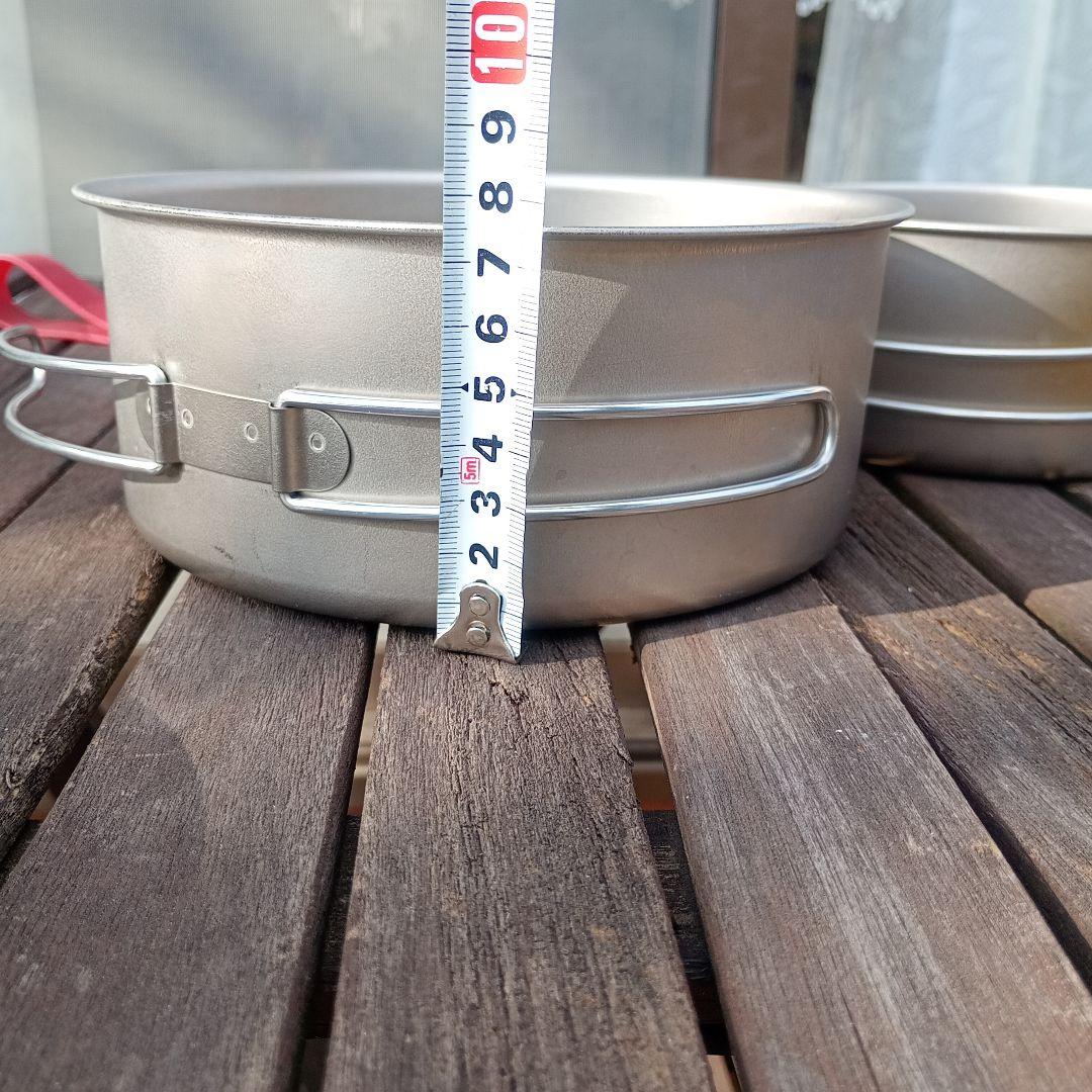 【belmont/PRIMUS】チタン クッカーセット ＆ リッド（鍋蓋）