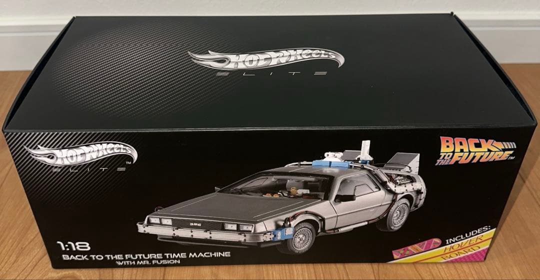 Hotwheels Elite Back to the Future デロリアン