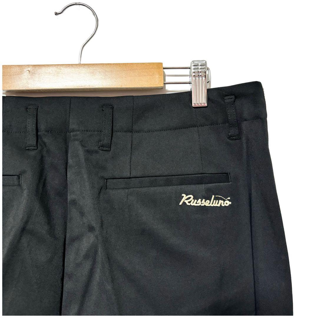新品 ラッセルノ ゴルフ ピストル パンツ ブラック M/L