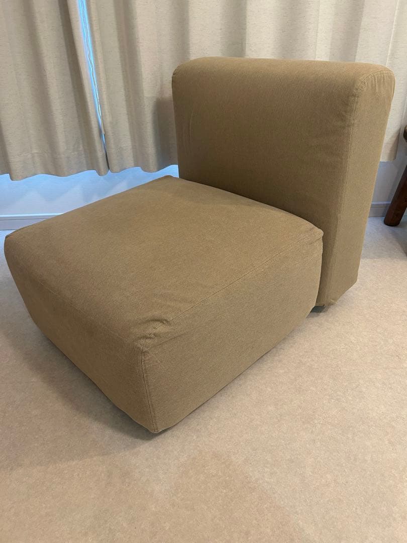 無印良品　ユニットソファ　小　アームレス