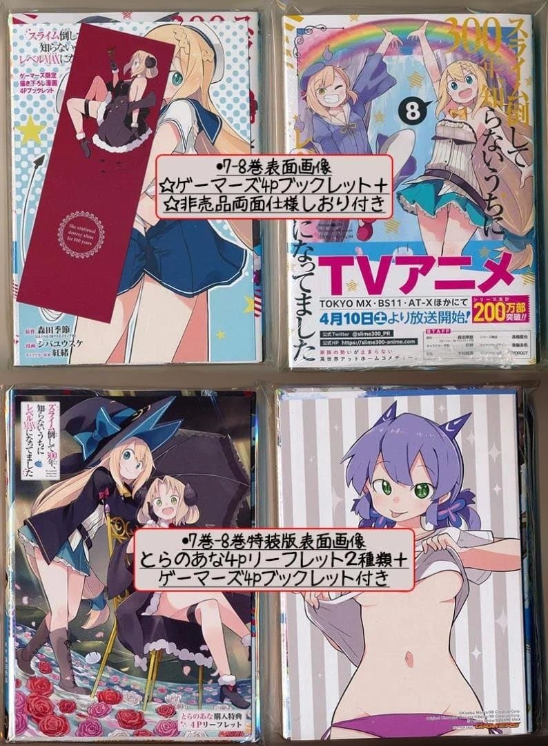 スライム倒して300年、知らないうちにレベルMAXになってました1-17+4冊