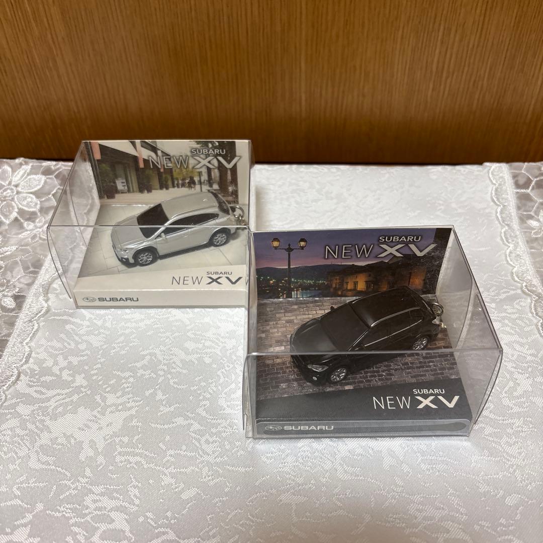 SUBARU NEW XV ミニカー 4色セット、ぶつからないミニカー