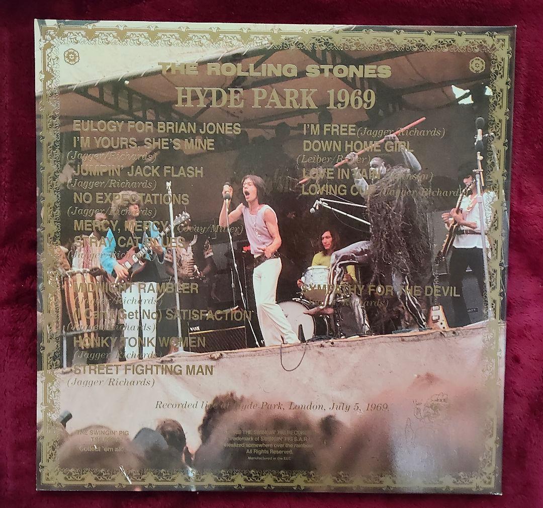 The Rolling Stones Hyde Park 1969 レコード