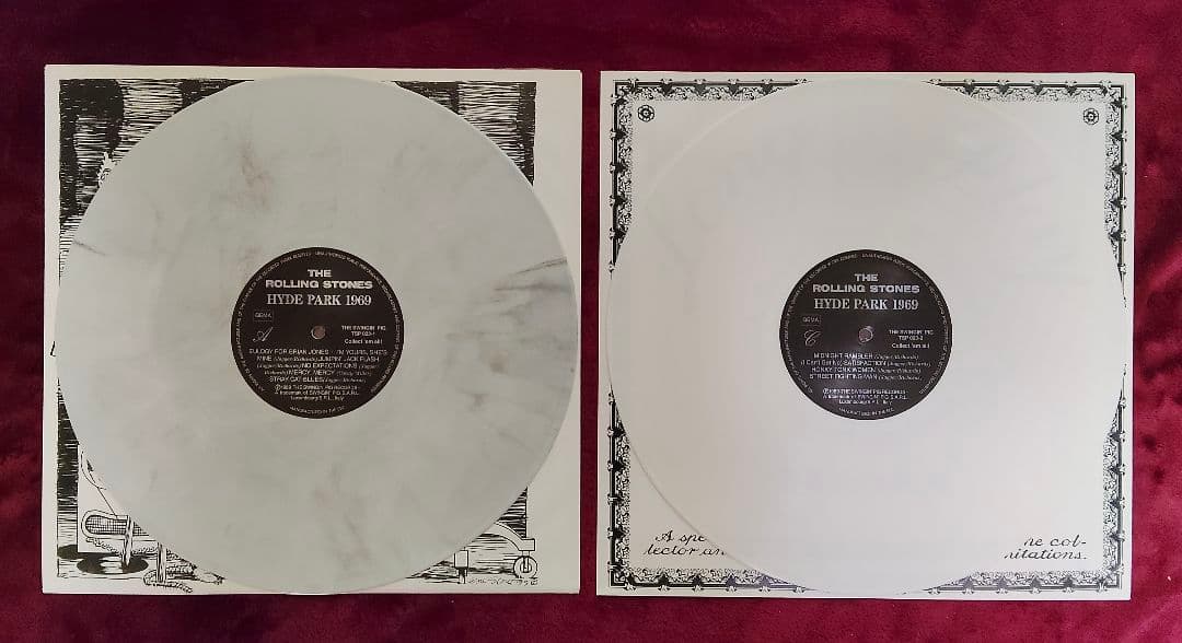 The Rolling Stones Hyde Park 1969 レコード