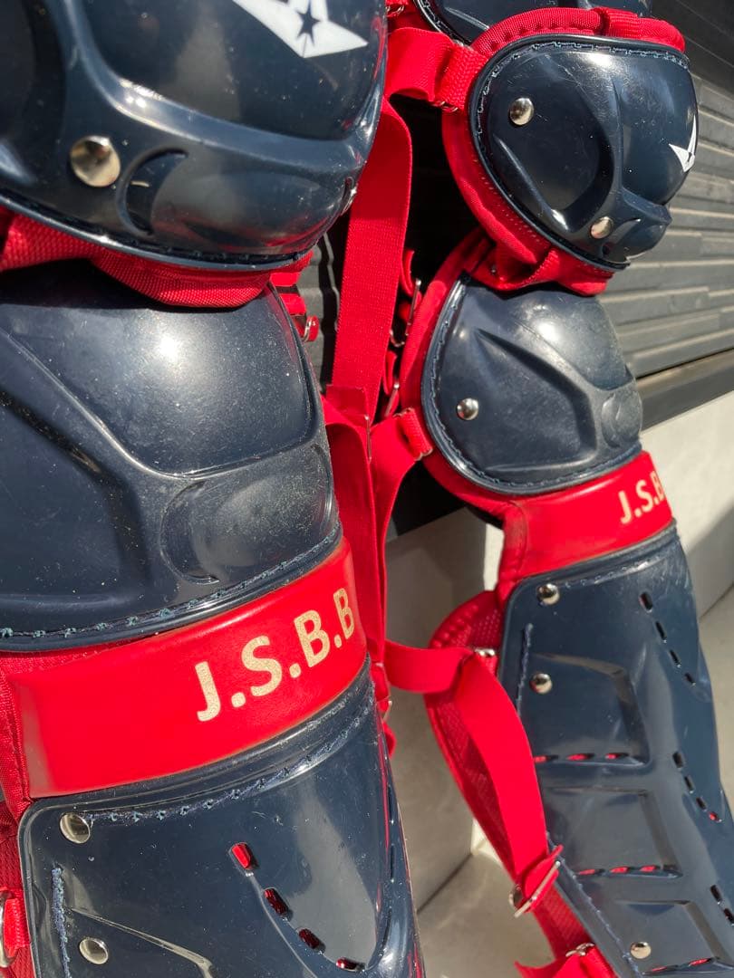 【美品】キャッチャー防具3点セット　オールスター