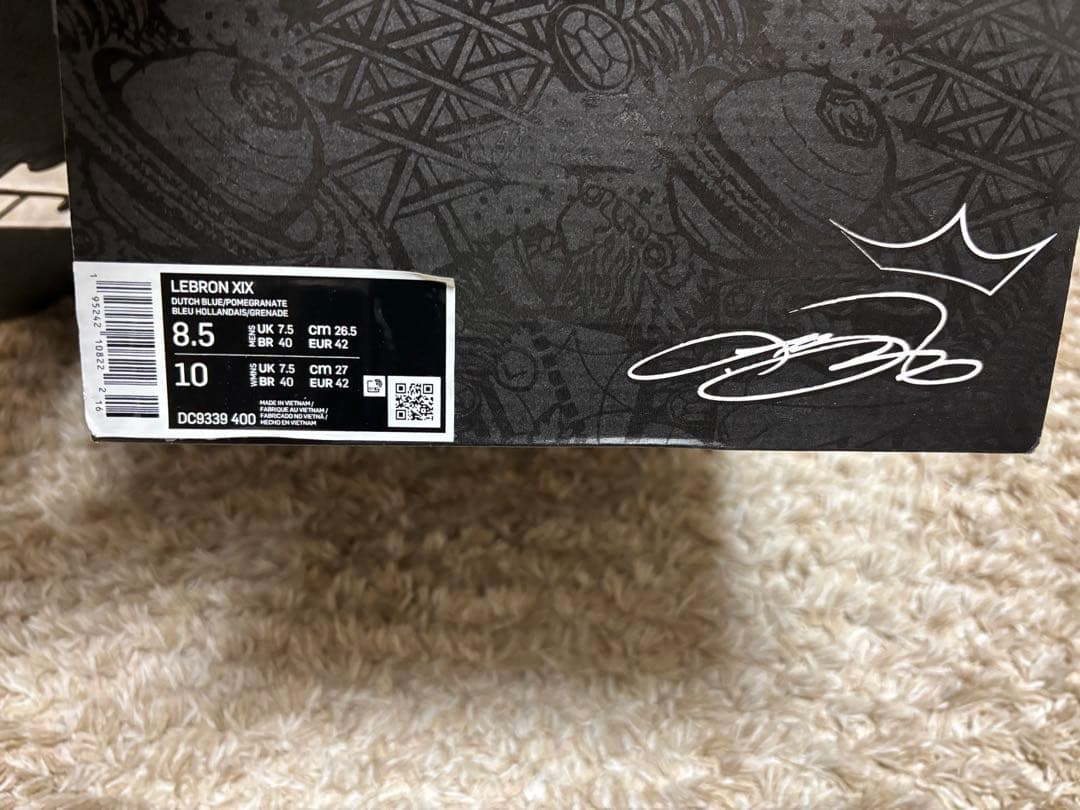 NIKE ナイキレブロン 19 NIKE LEBRON XIX 26.5cm