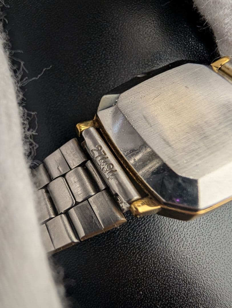 OMEGA デビル ゴールド スクエアケース