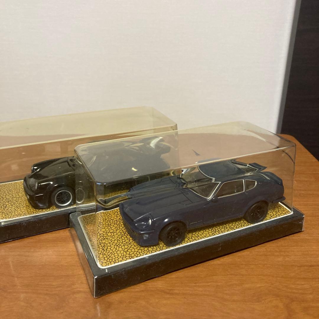 ミニカー 湾岸ミッドナイト 悪魔のZ &ブラックバード 1/32 2点セット