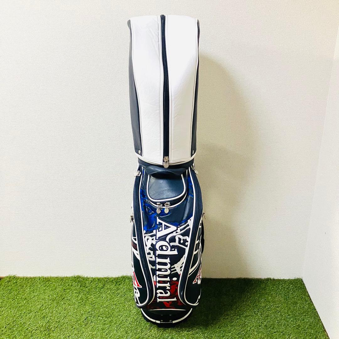 アドミラル キャディバッグ ユニオンジャック 風デザイン カート式 メンズ 国旗