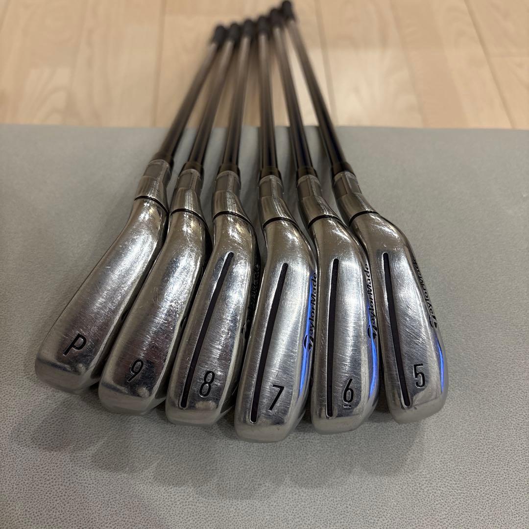 テーラーメイド SIM2 MAX OS アイアンセット R カーボン TM60