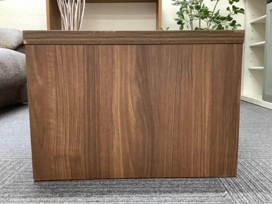 みい ニトリ センターテーブル CTブロリック3 天然木 北欧風 レンガ調