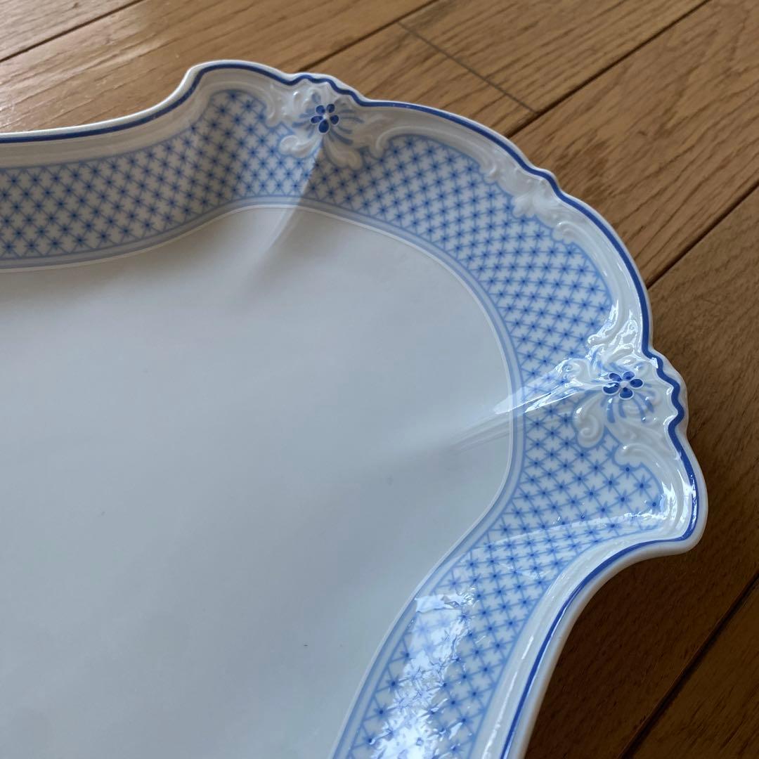 【美品】フッチェンロイター　エステール　オーバルプレート　大きめ