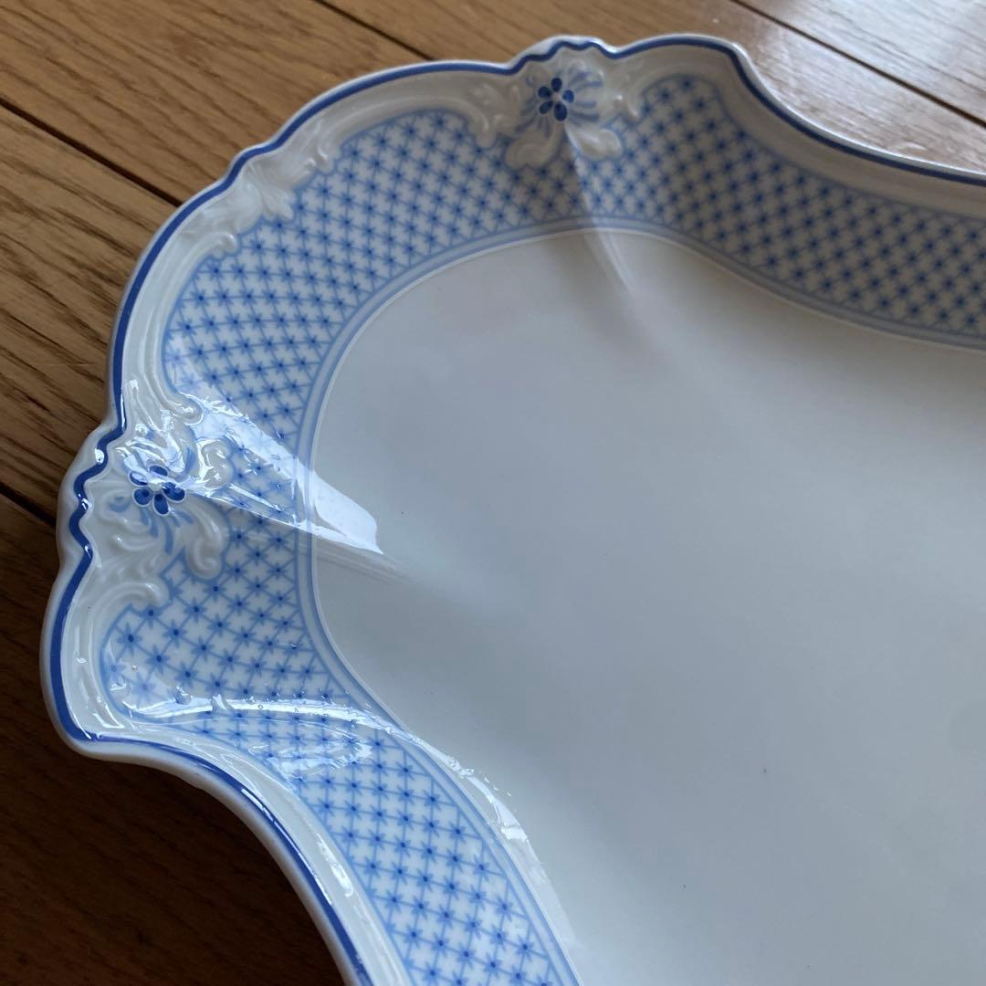 【美品】フッチェンロイター　エステール　オーバルプレート　大きめ