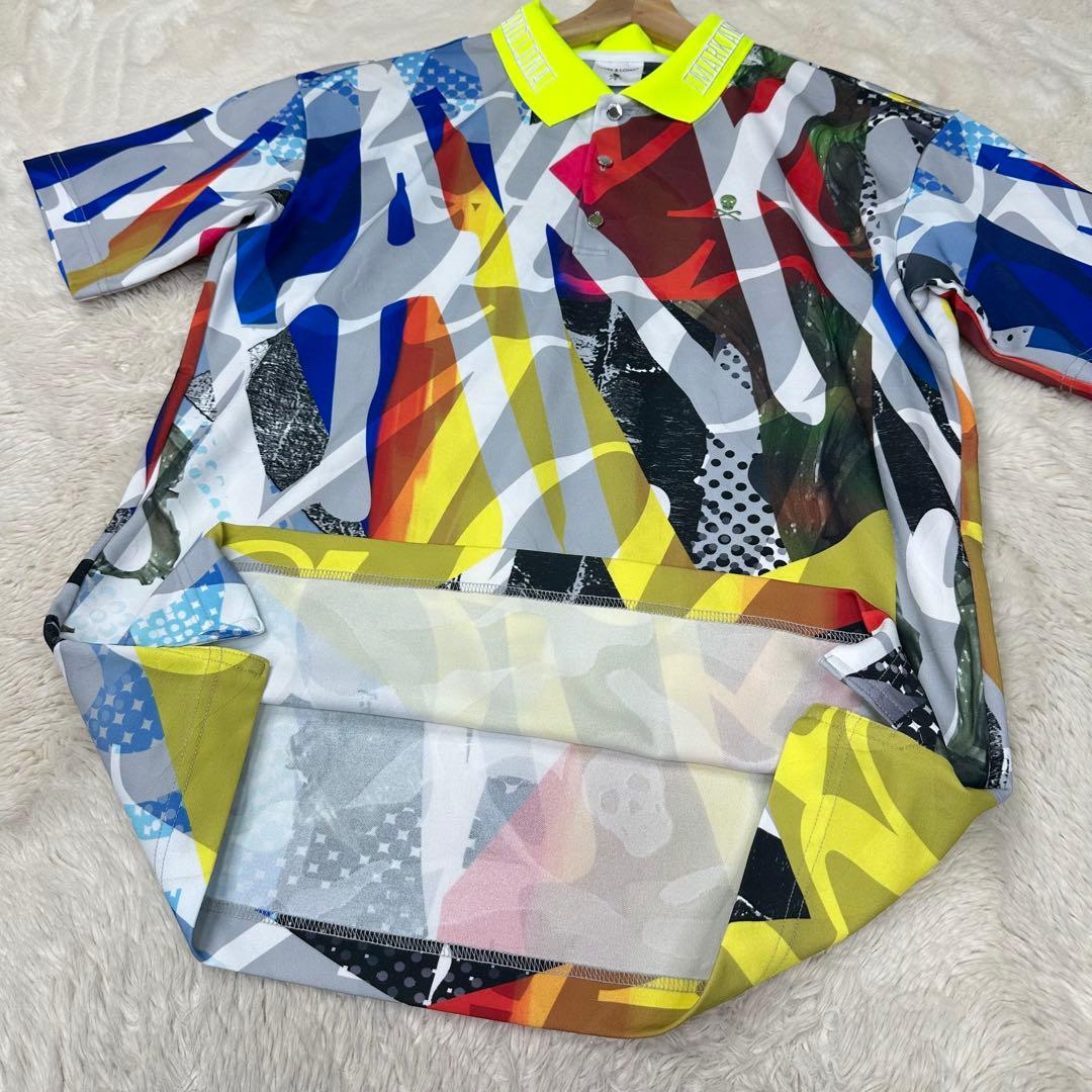 ✨極美品✨MARK&LONA 木村拓哉着用 アートグラフィック 半袖ポロシャツ
