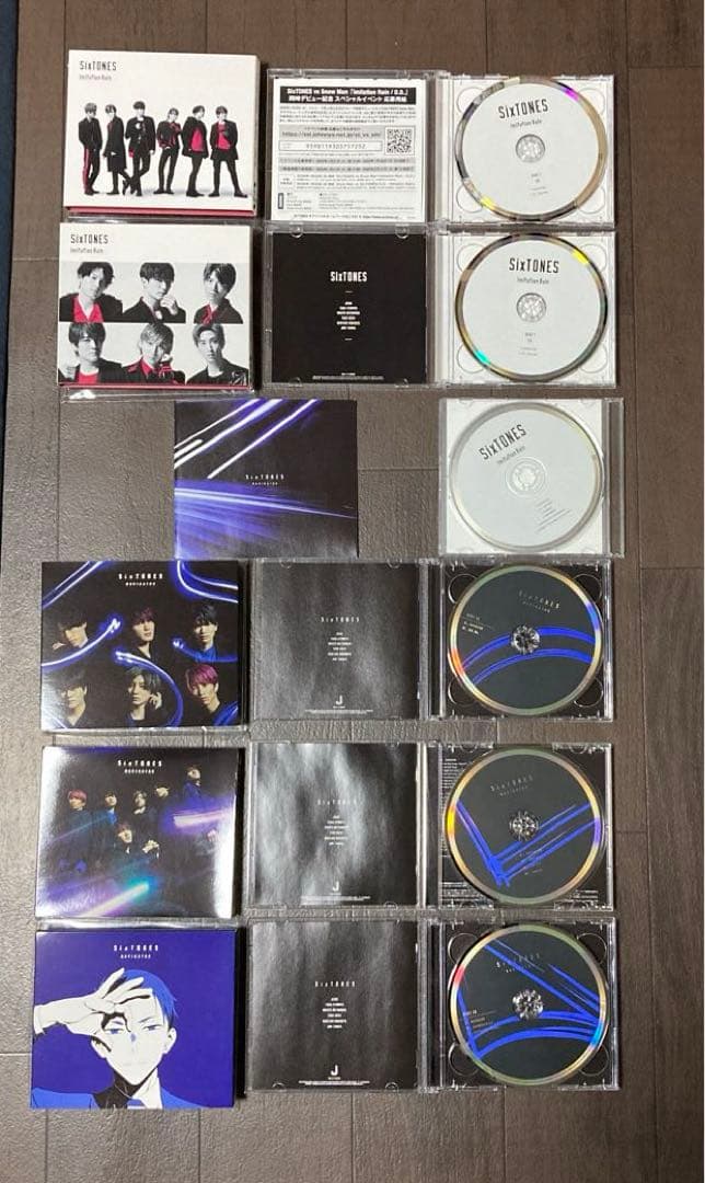 SixTONES、 ManのCD、クリアファイル、カード、本など18点