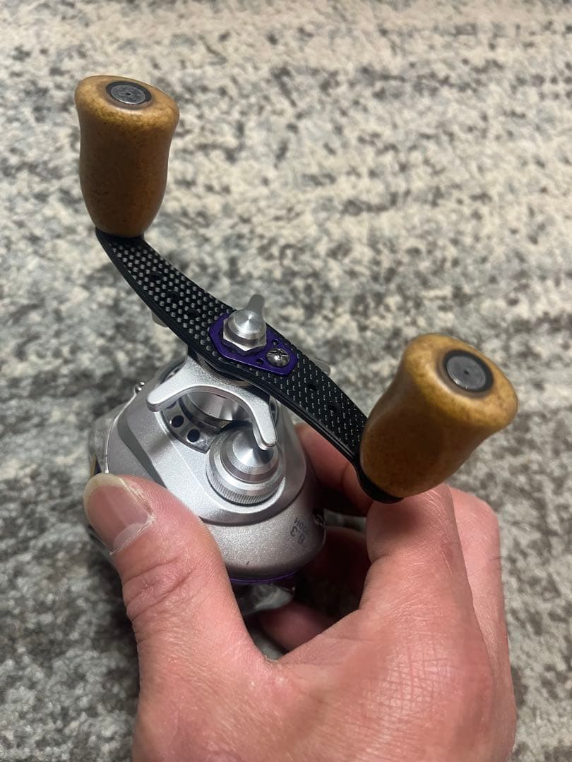 HLC シルバー ベイトリール 右巻き　ダイワ　ハイパーロングキャスト